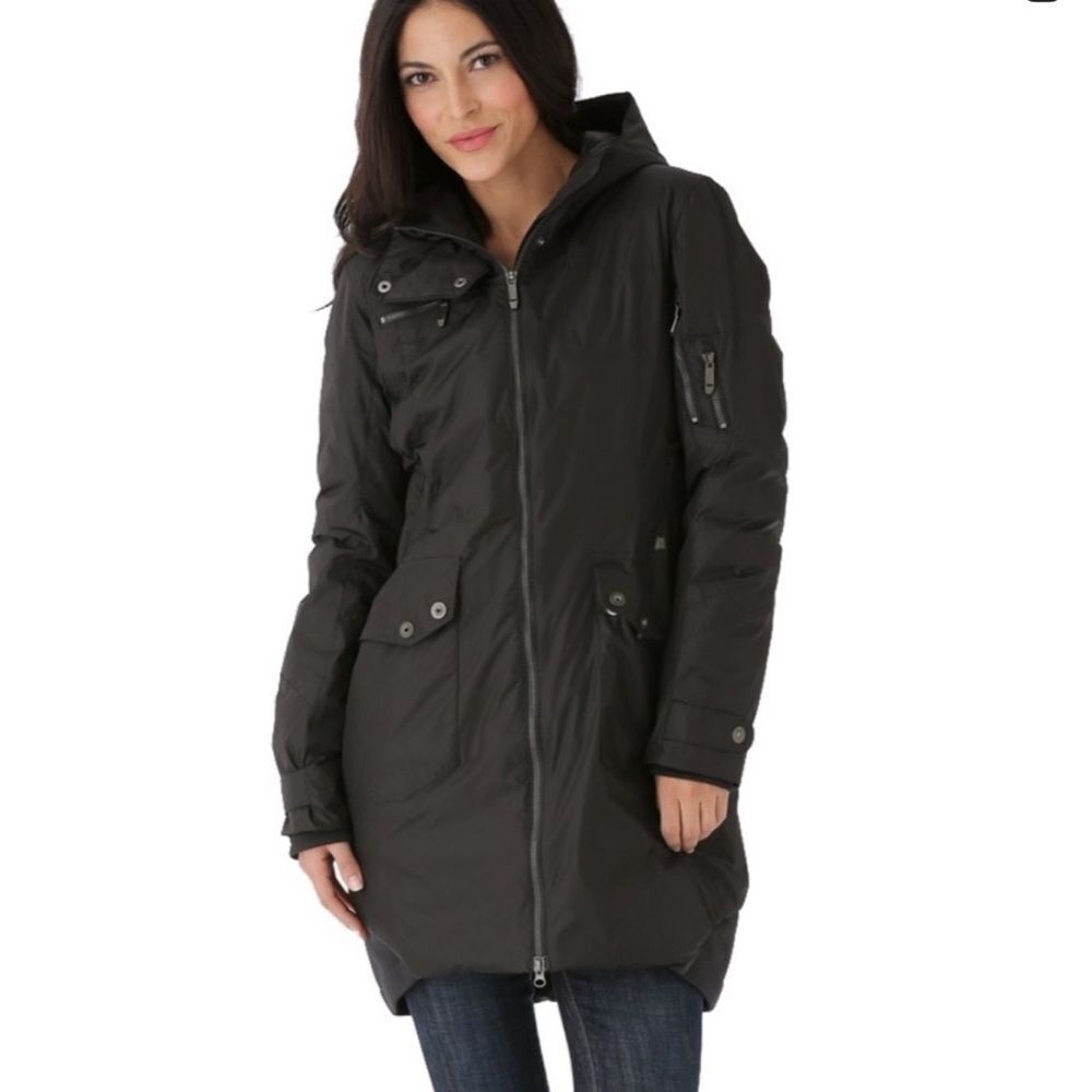 Spyder Black Puffer Parka Coat GT Insulator | Sz Small